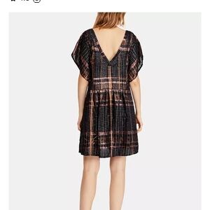 FP Movement by Free People Black and Pink Mini Dress